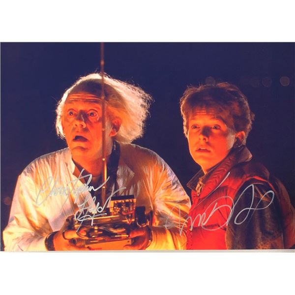 Back to Future Michael J. Fox Signed Photo