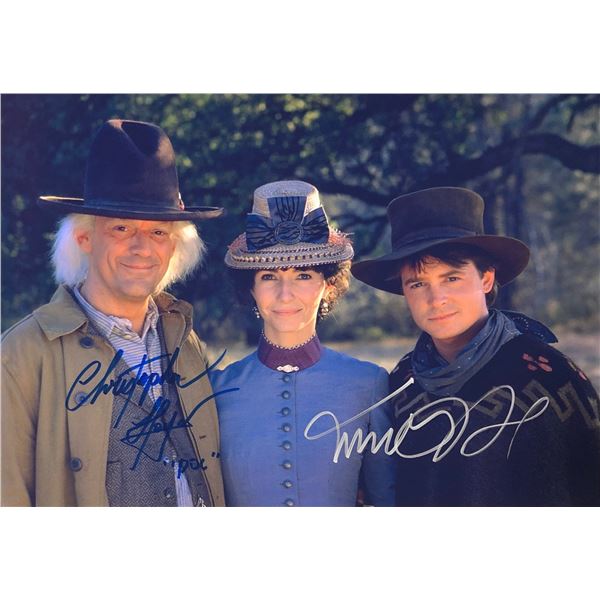 Back to Future Michael J. Fox Signed Photo