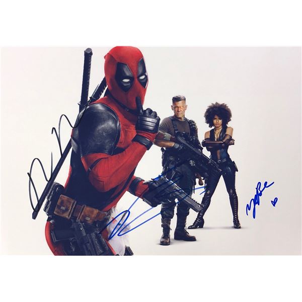 Deadpool Ryan Reynolds Signed Photo