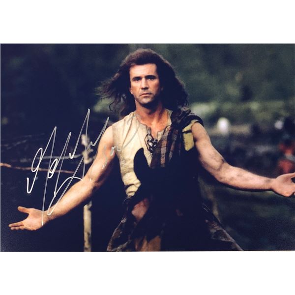 Braveheart Mel Gibson Signed Photo