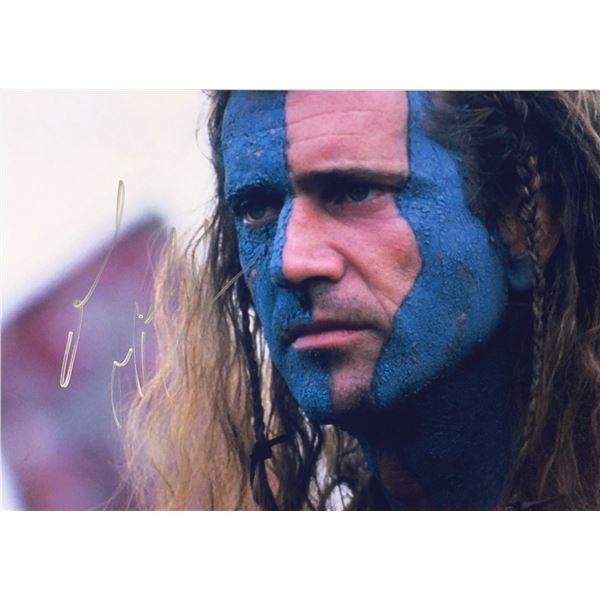 Braveheart Mel Gibson Signed Photo