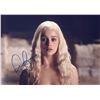 Image 1 : Game of Thrones Emilia Clarke Signed Photo