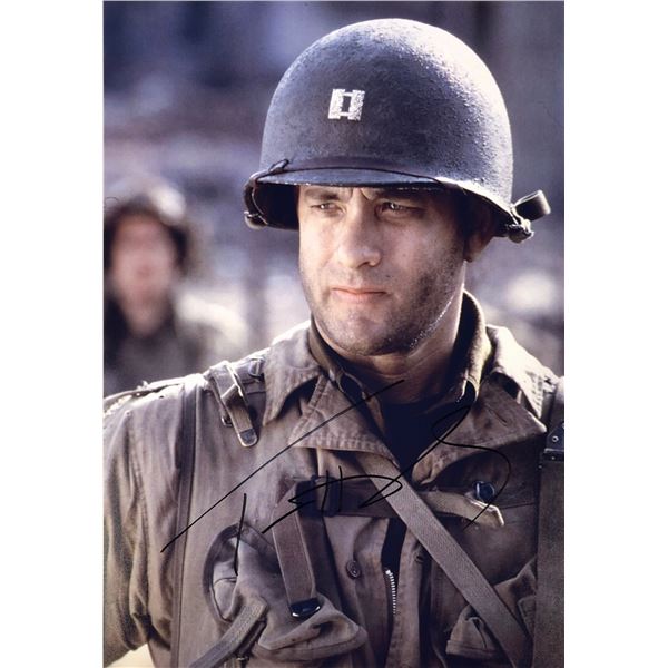 Saving Private Ryan Tom Hanks Signed Photo