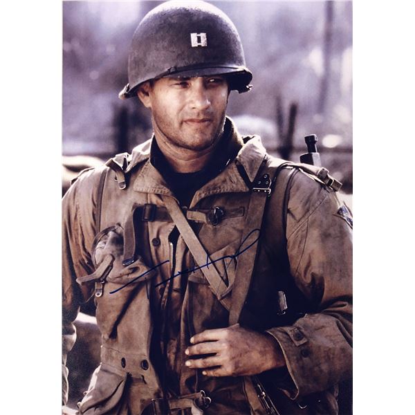 Saving Private Ryan Tom Hanks Signed Photo