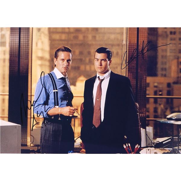 Wall Street Michael Douglas Signed Photo
