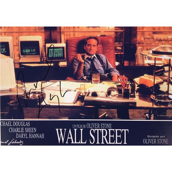 Wall Street Michael Douglas Signed Photo