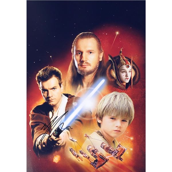 Star Wars Phantom Menace Signed Photo