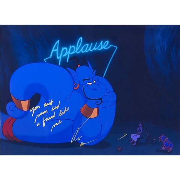 Aladdin Robin Williams Signed Photo