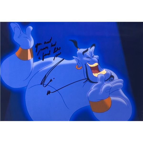 Aladdin Robin Williams Signed Photo