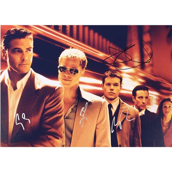 Ocean 11 George Clooney Signed Photo