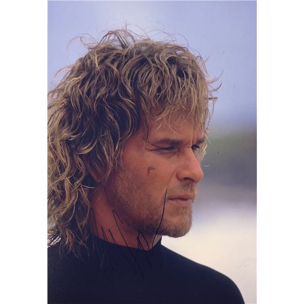 Point Break Patrick Swayze Signed Photo