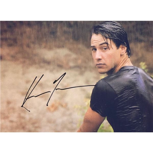 Point Break Keanu Reeves Signed Photo