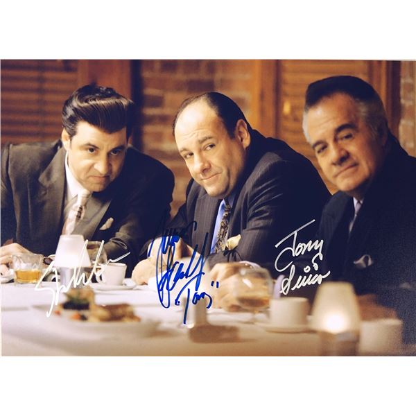 Sopranos James Gandolfini Signed Photo