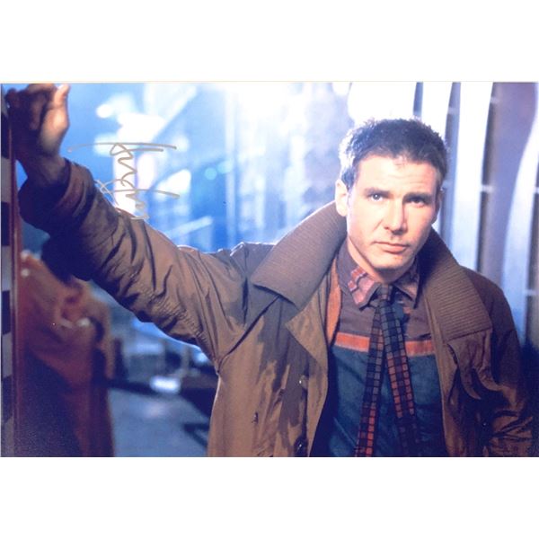 Harrison Ford Autograph Signed Blade Runner Photo