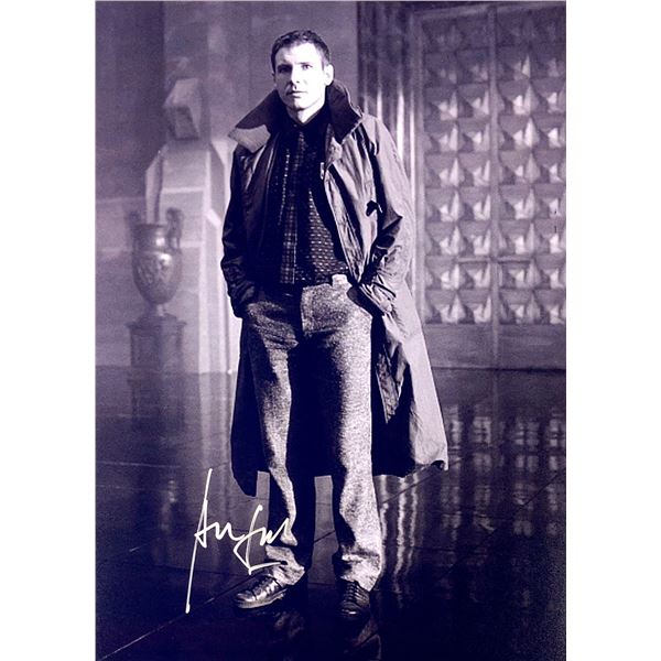 Harrison Ford Autograph Signed Blade Runner Photo