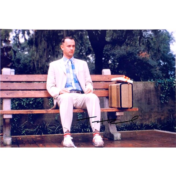 Tom Hanks Autograph Signed Forrest Gump Photo