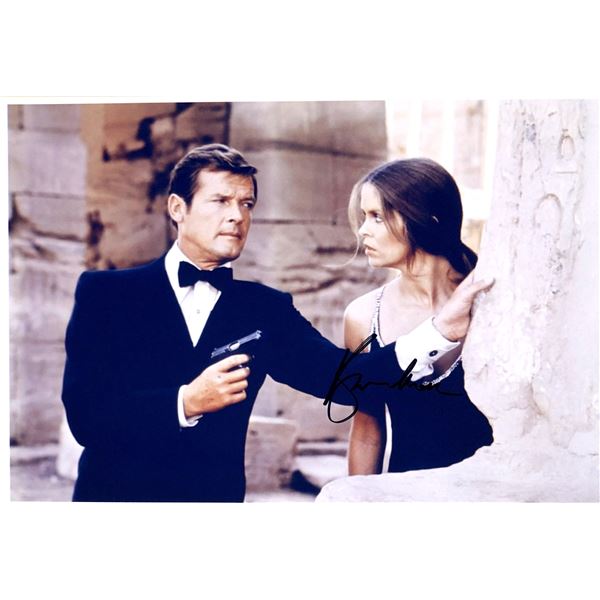 Roger Moore Autograph Signed James Bond 007 Photo