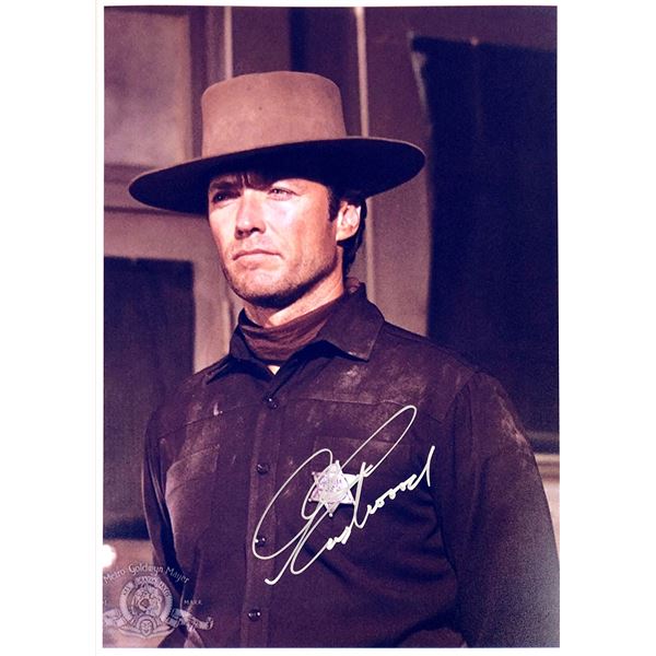 Clint Eastwood Autograph Signed Photo