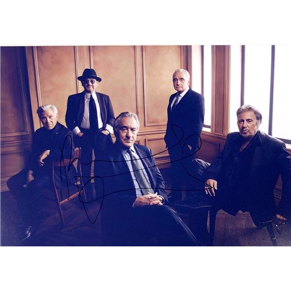 Robert De Niro Autograph Signed Irishman Photo