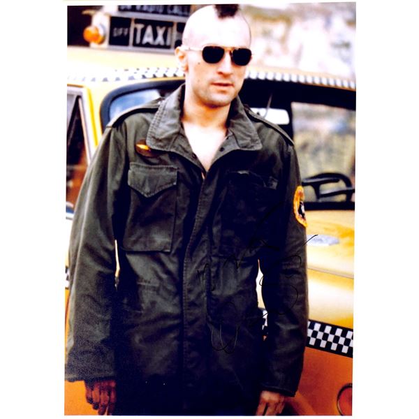 Robert De Niro Autograph Signed Taxi Driver Photo