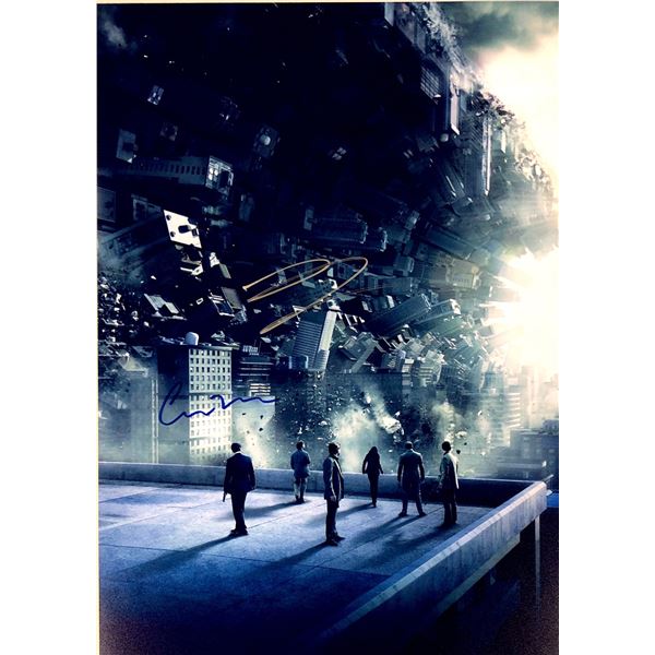 Christopher Nolan Autograph Signed Inception Photo