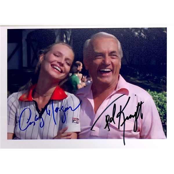 Cindy Morgan Ted Knight Autograph Signed Caddyshack Photo