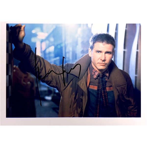 Harrison Ford Autograph Signed Blade Runner Photo