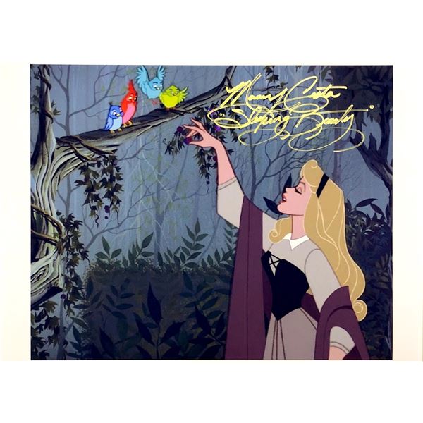 Mary Costa Autograph Signed Sleeping Beauty Photo
