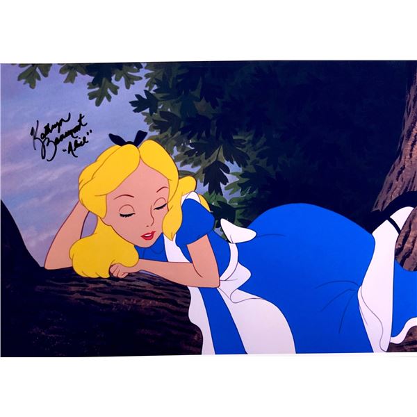 Kathryn Beaumont Autograph Signed Alice in Wonderland Photo