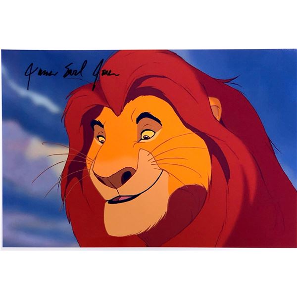 James Earl Jones Autograph Signed Lion King Photo