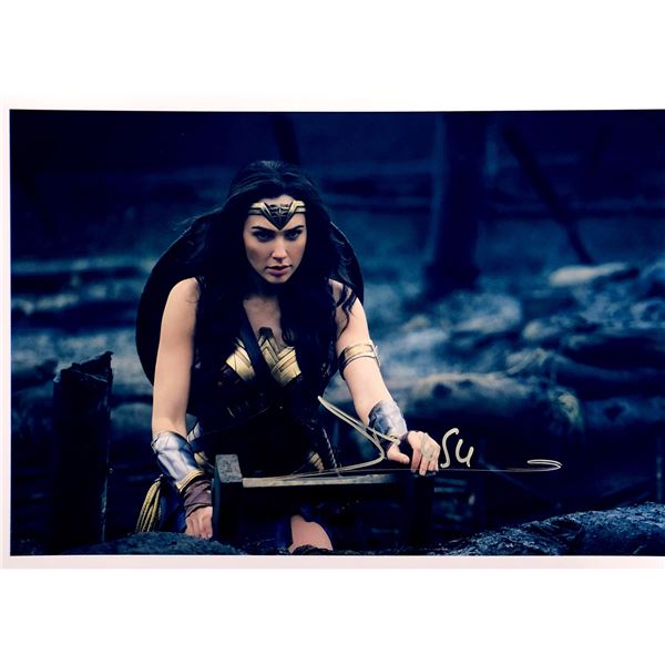 Gal Gadot Autograph Signed Wonder Woman Photo