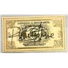Image 1 : Robbie Coltrane Autograph Signed Harry Potter Train Ticket
