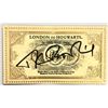 Image 1 : JK Rowling Autograph Signed Harry Potter Train Ticket