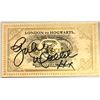 Image 1 : Julie Walters Autograph Signed Harry Potter Train Ticket