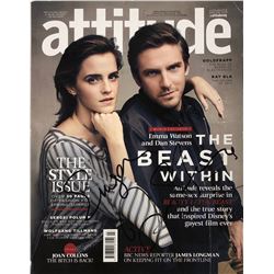Signed Emma Watson Dan Stevens Magazine