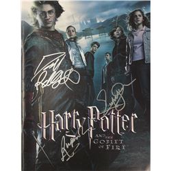 Signed Harry Potter Goblet of Fire Movie Picture Book