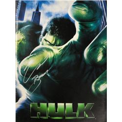 Signed Hulk Movie Picture Book