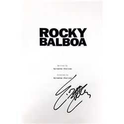 Sylvester Stallone Autograph Signed Rocky Script Cover