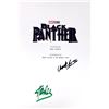 Image 1 : Chadwick Boseman Autograph Signed Black Panther Script Cover