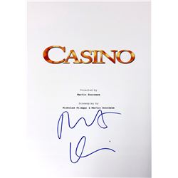Autograph Signed Casino Script Cover