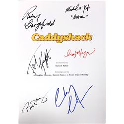Autograph Signed Caddyshack Script Cover