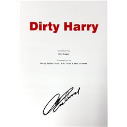 Autograph Signed Dirty Harry Script Cover