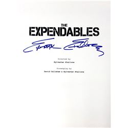 Autograph Signed Expendables Script Cover