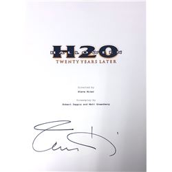 Autograph Signed Halloween Script Cover
