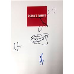 Autograph Signed Ocean Twelve Script Cover