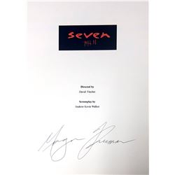 Autograph Signed Seven Script Cover