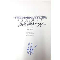 Autograph Signed Terminator Genisys Script Cover