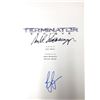 Image 1 : Autograph Signed Terminator Genisys Script Cover