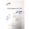 Image 1 : Autograph Signed Terminator Dark Fate Script Cover