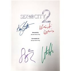 Autograph Signed Sex and the City Script Cover
